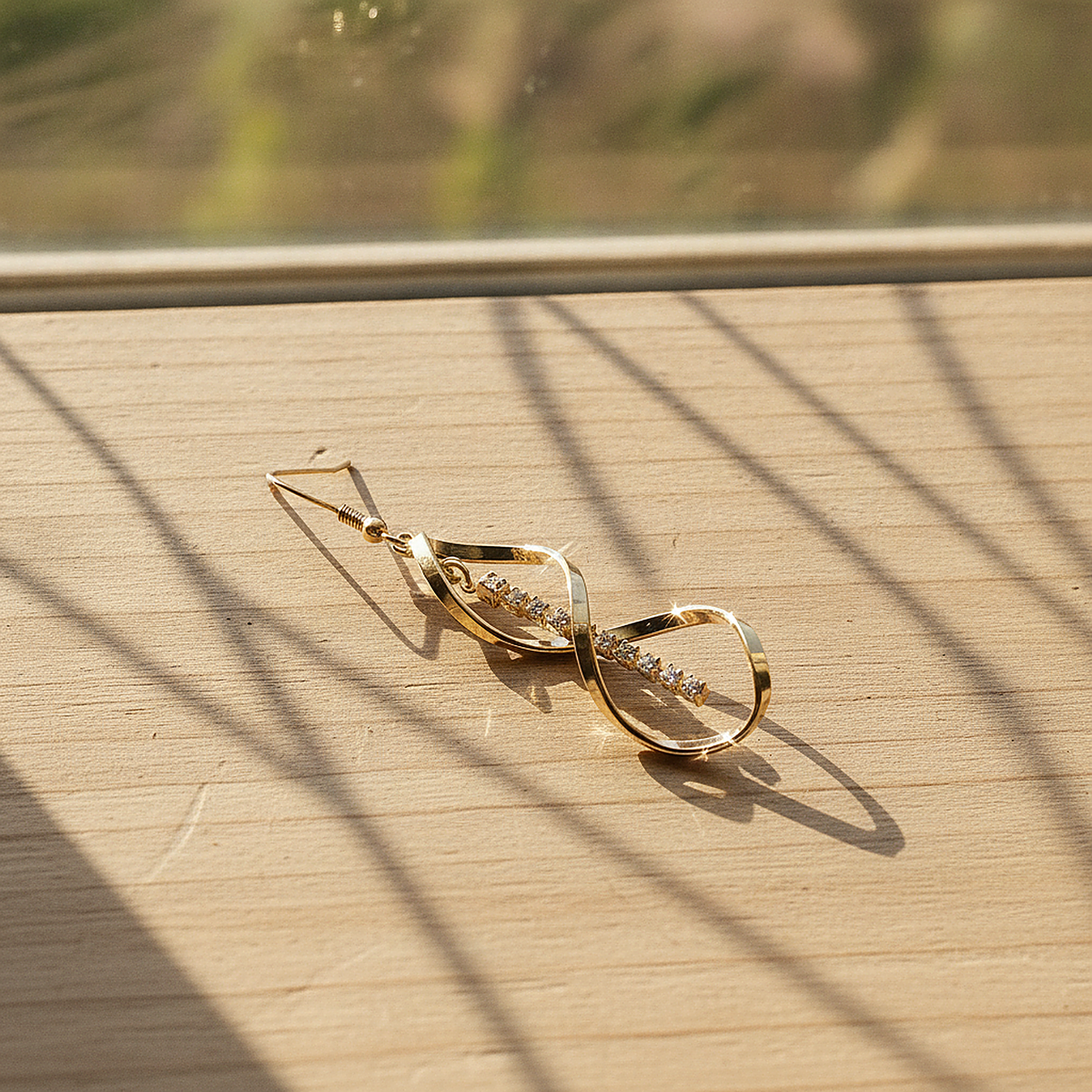 Boucles d’oreilles Verena dorées