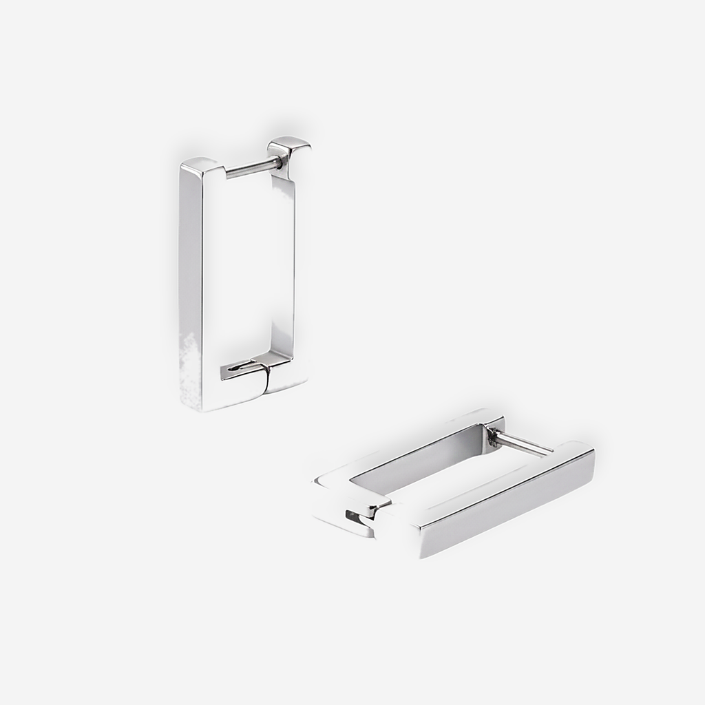 Elara Rectangle Hoops
