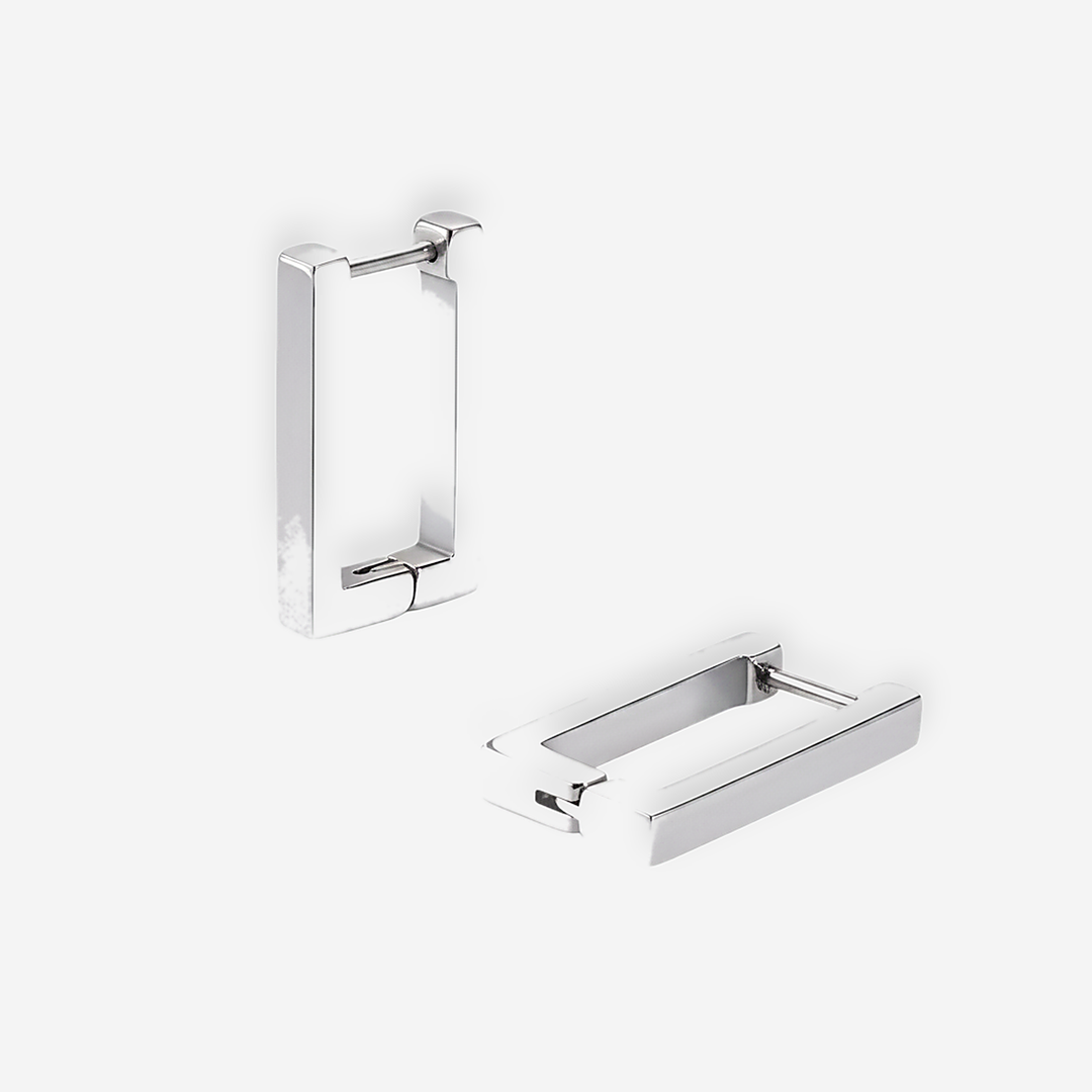 Elara Rectangle Hoops