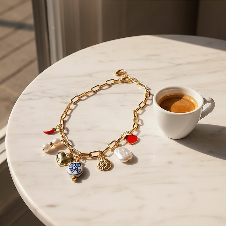 Alba Gold Necklace