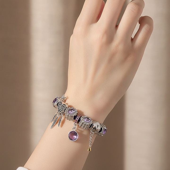 Delphine Amethyst Bracelet