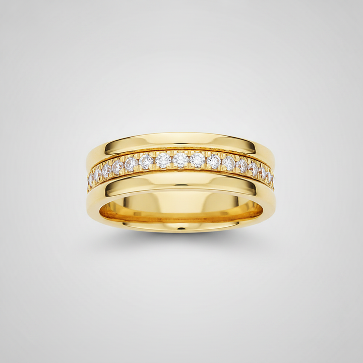 Anillo Josephine de circonita cúbica