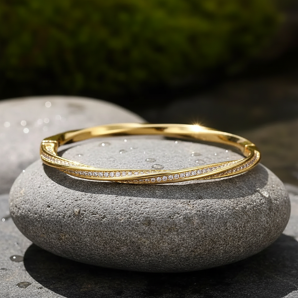 Bracciale con cristalli Fiora