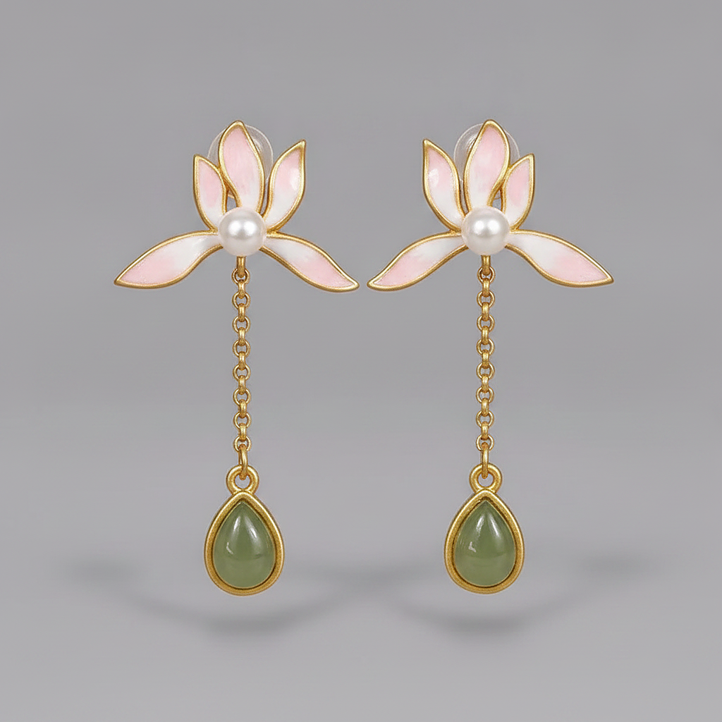 Opaline Pearl Earrings