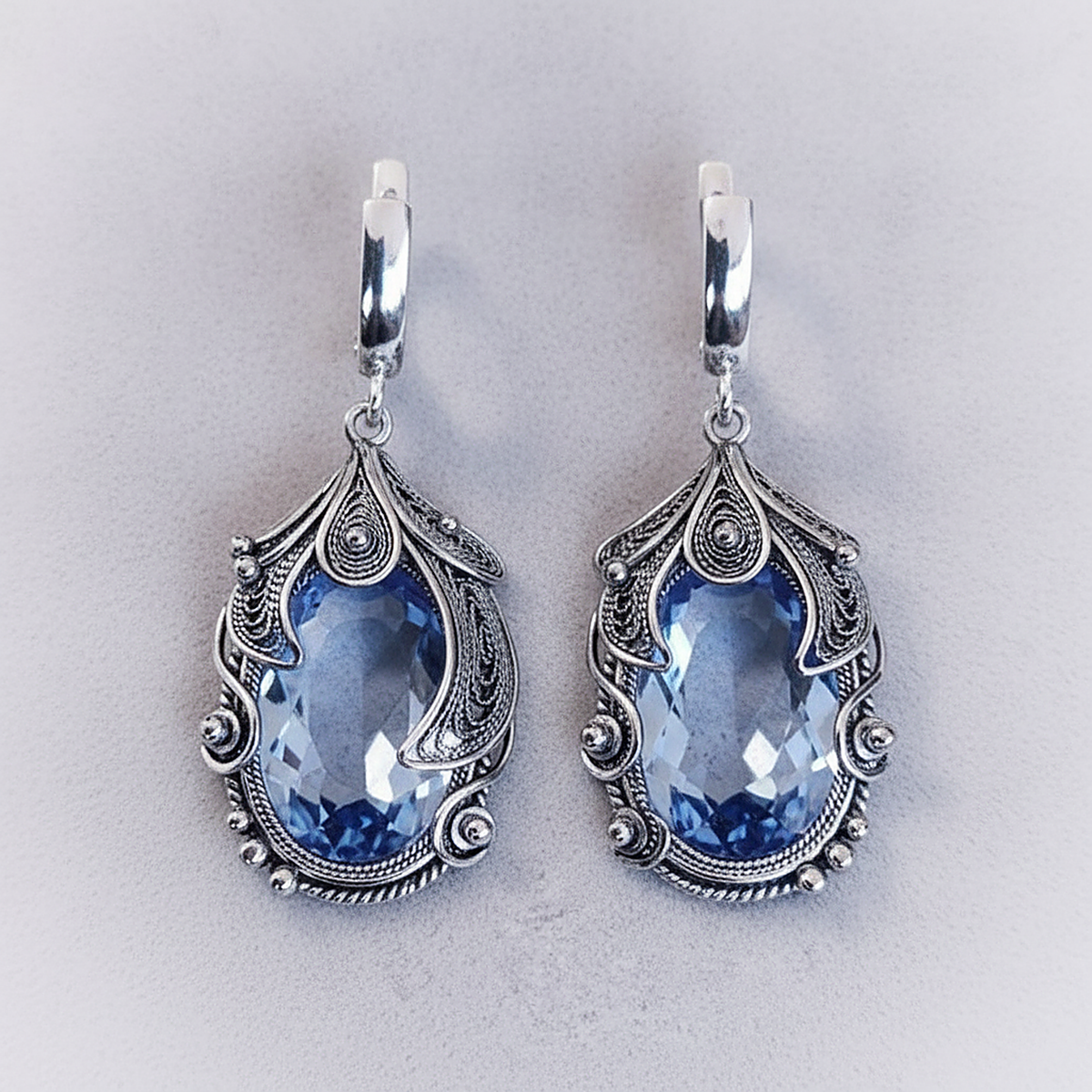 Thea Crystal Earrings