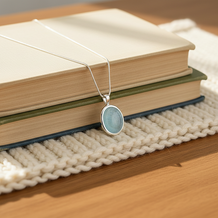 Bela Aquamarine Necklace