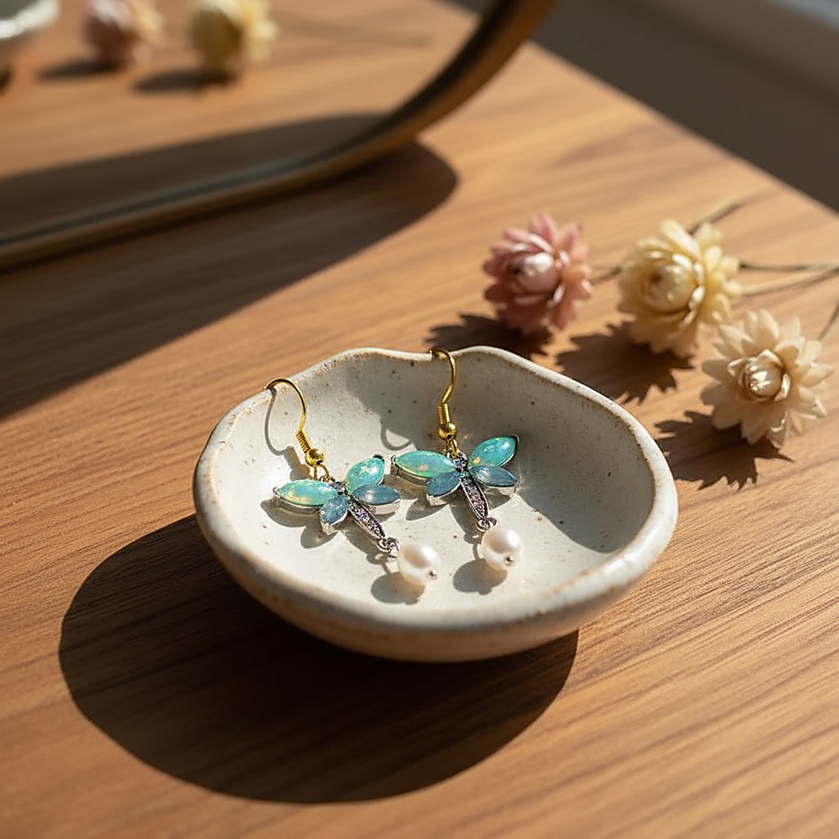 Wren Opal Earrings
