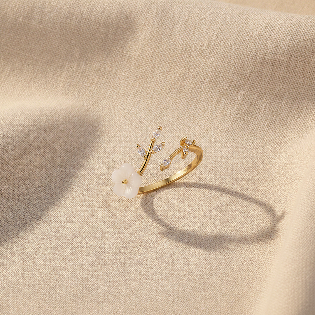 Bloom ring styled