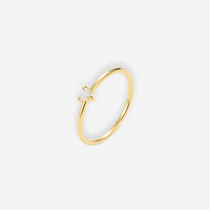 Lova Crystal Heart Ring