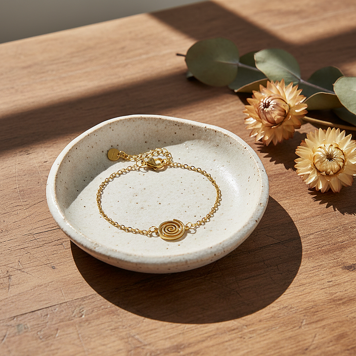 Fleur Gold Bracelet