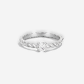 Milan Twisted Crystal Ring