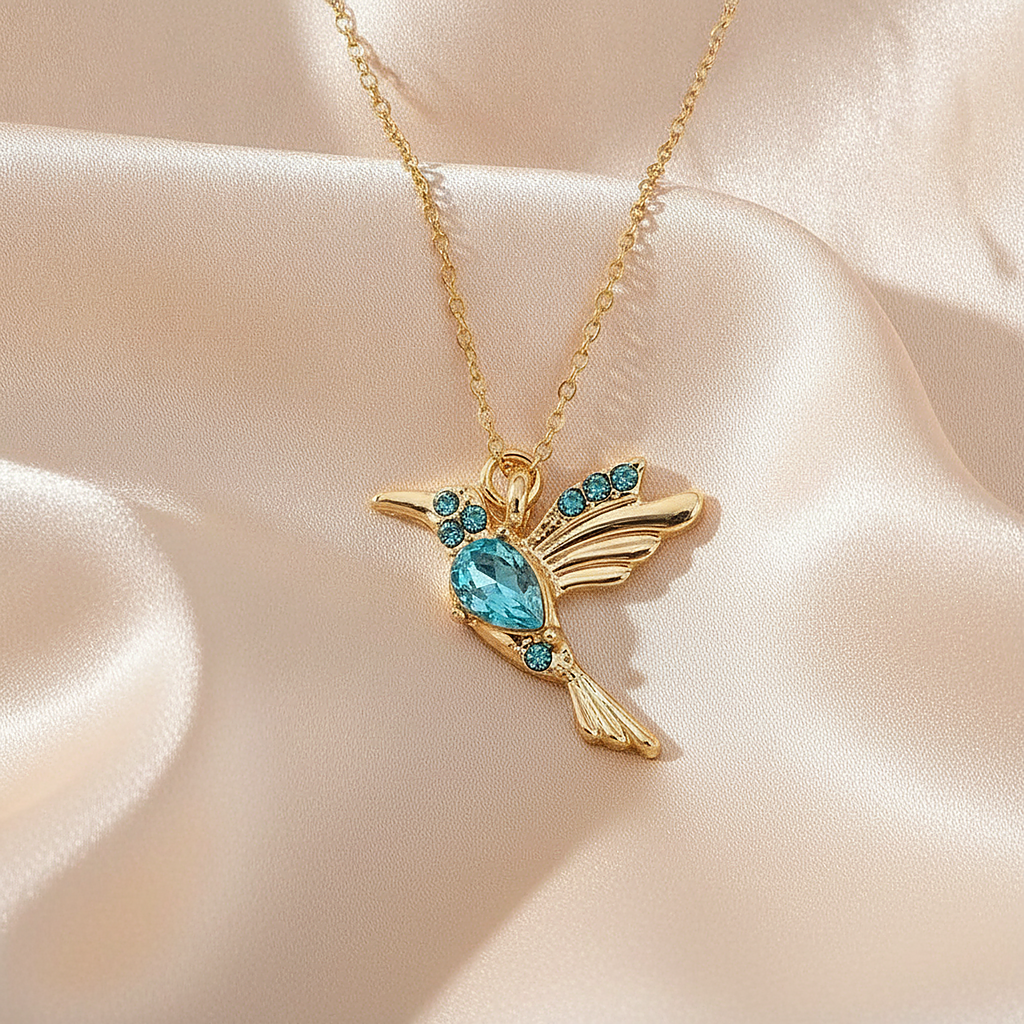 Eowyn Aquamarine Necklace