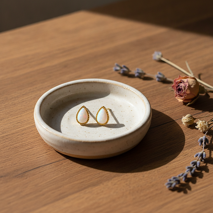 Boucles d’oreilles Amara en opale