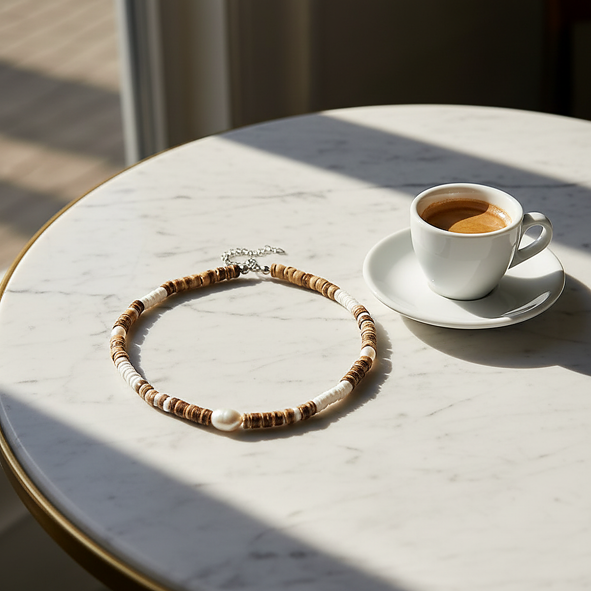 Beatrice Pearl Necklace