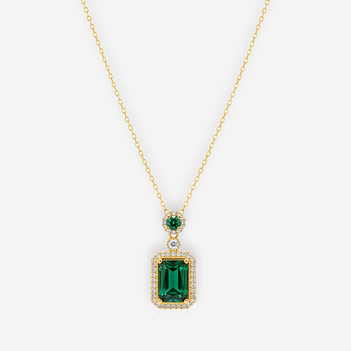 Adeline Emerald Necklace