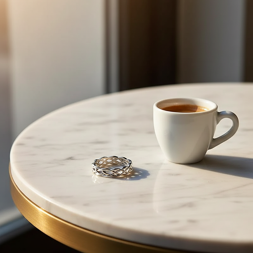 Petra Silver Ring