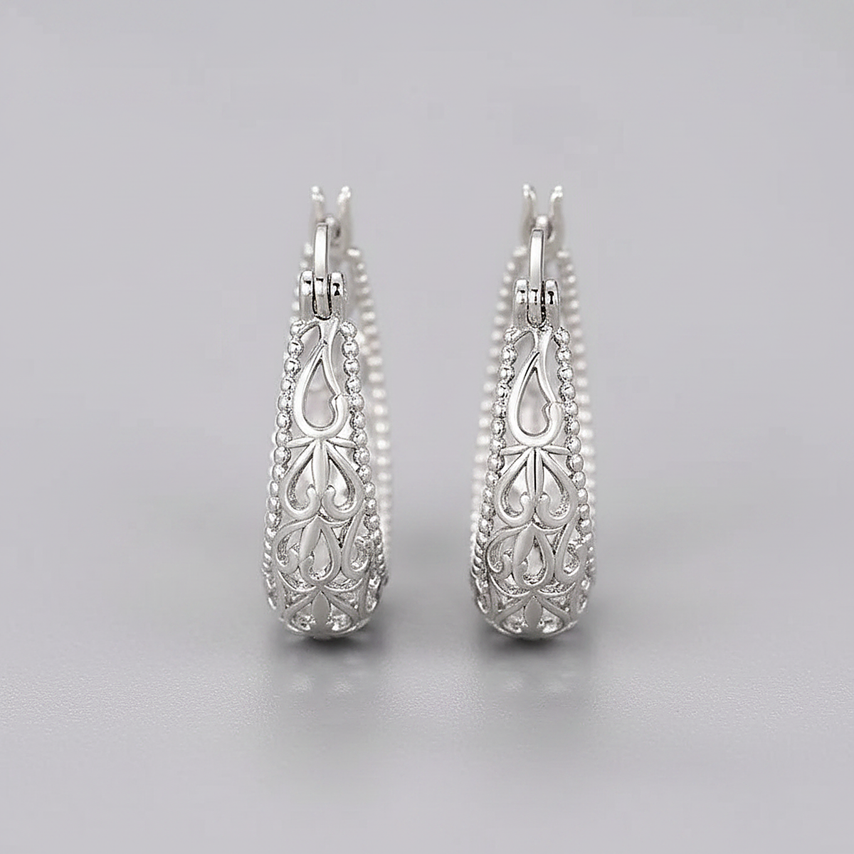 Boucles d’oreilles créoles héritage Bela