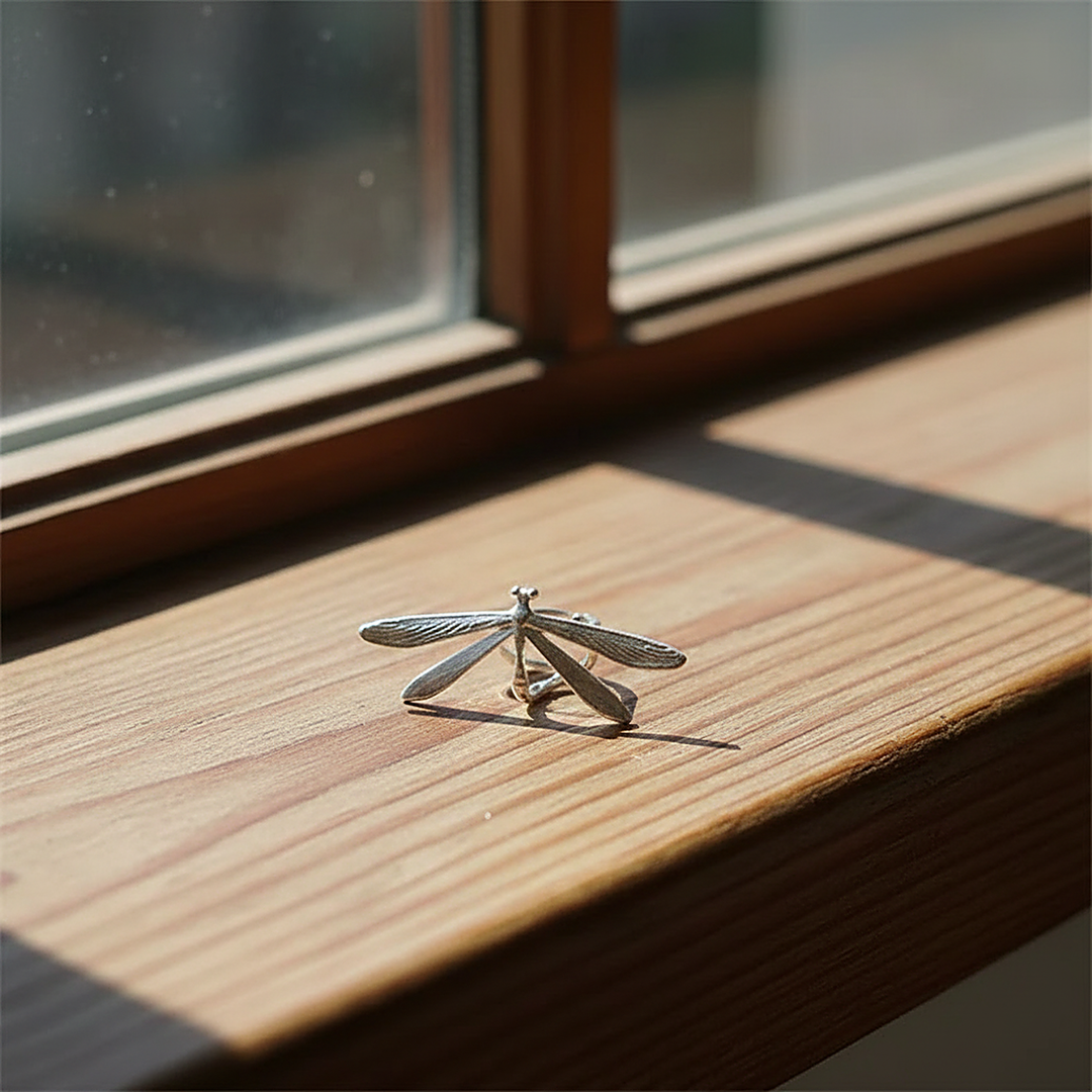 Libellen-Ohrclips