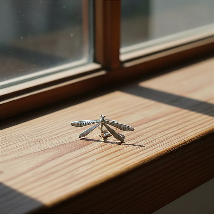 Libellen-Ohrclips