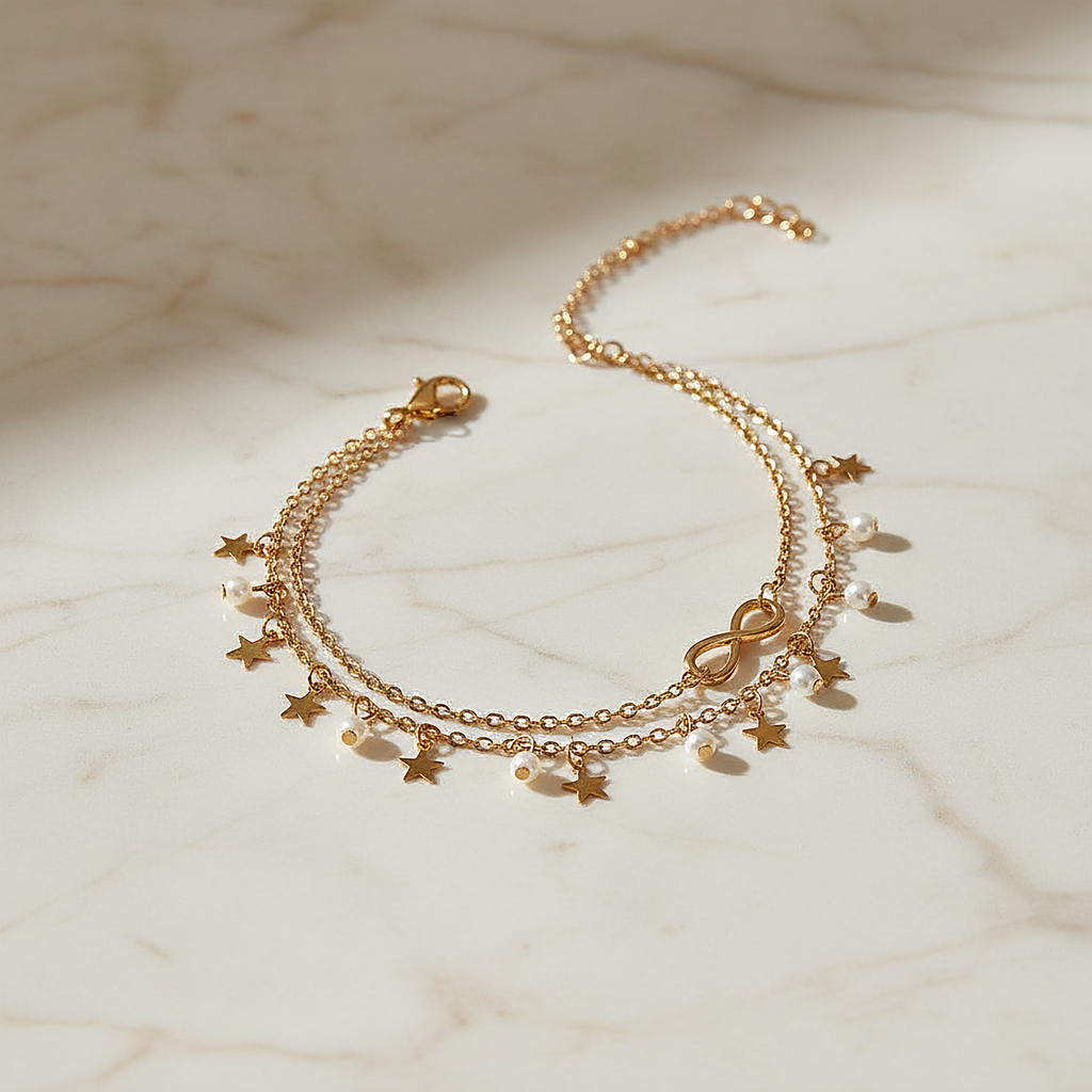 Ursule Pearl Anklet