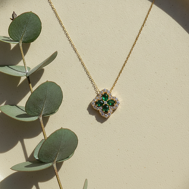 Giada Emerald Necklace