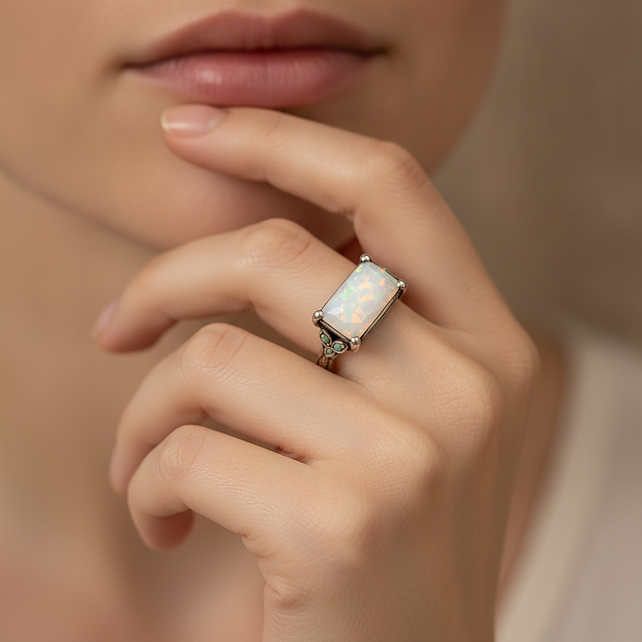 Celestine-Opalring