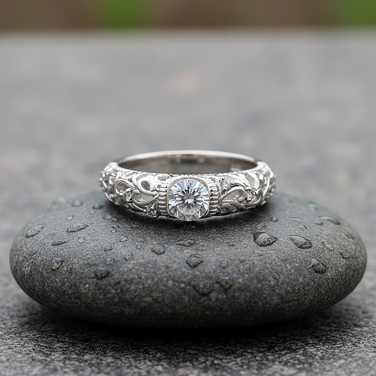 Anillo Clemence de plata