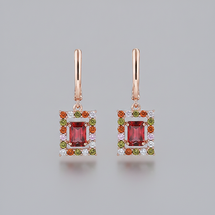 Delphine Crystal Earrings