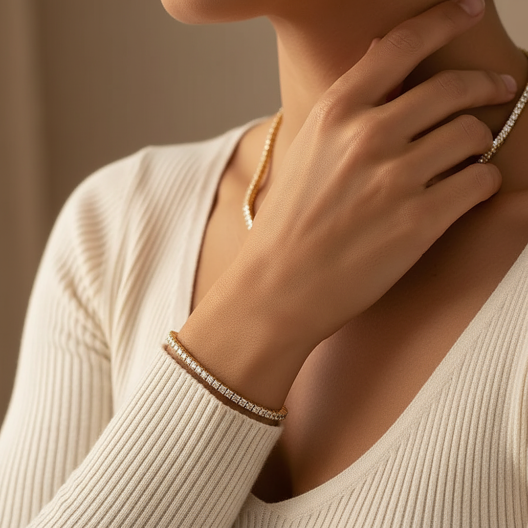 Adeline Moissanite Bracelet