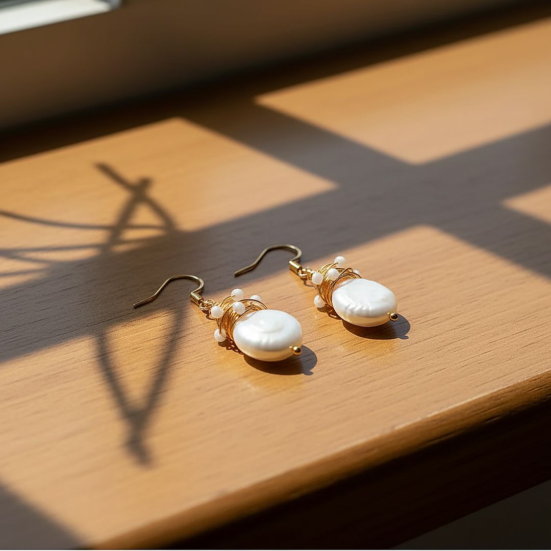 Brincos Vivienne Pearl