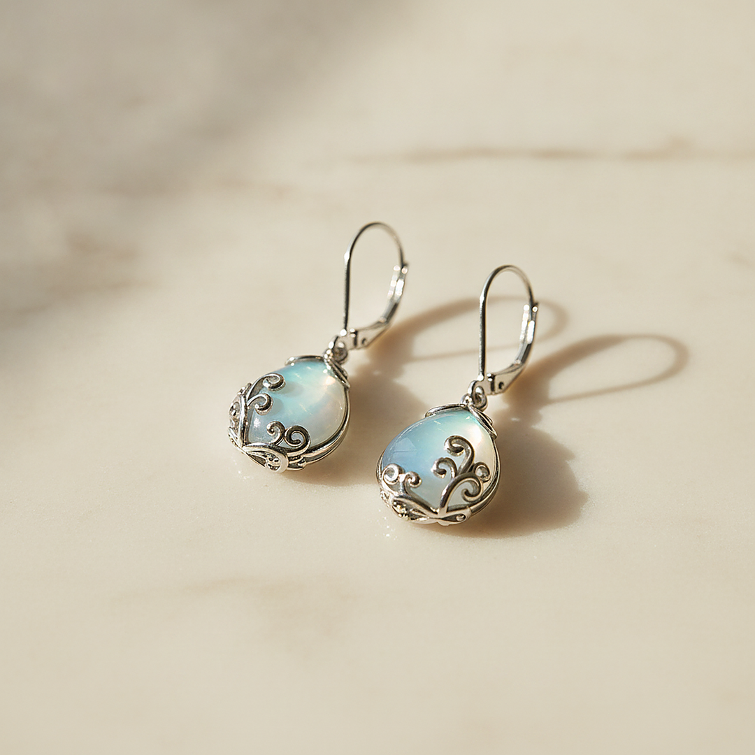 Beatrice Moonstone Earrings
