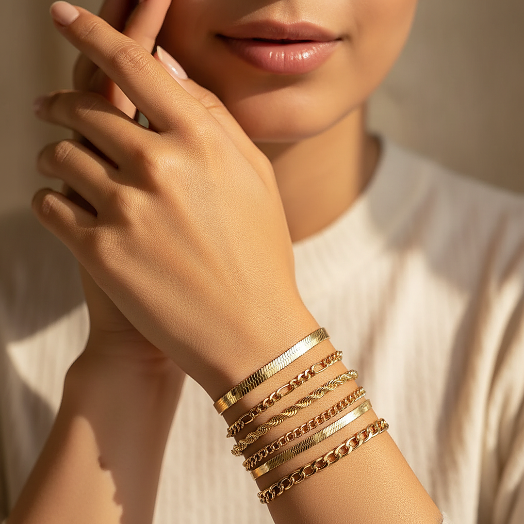 Amelie Gold Bracelet