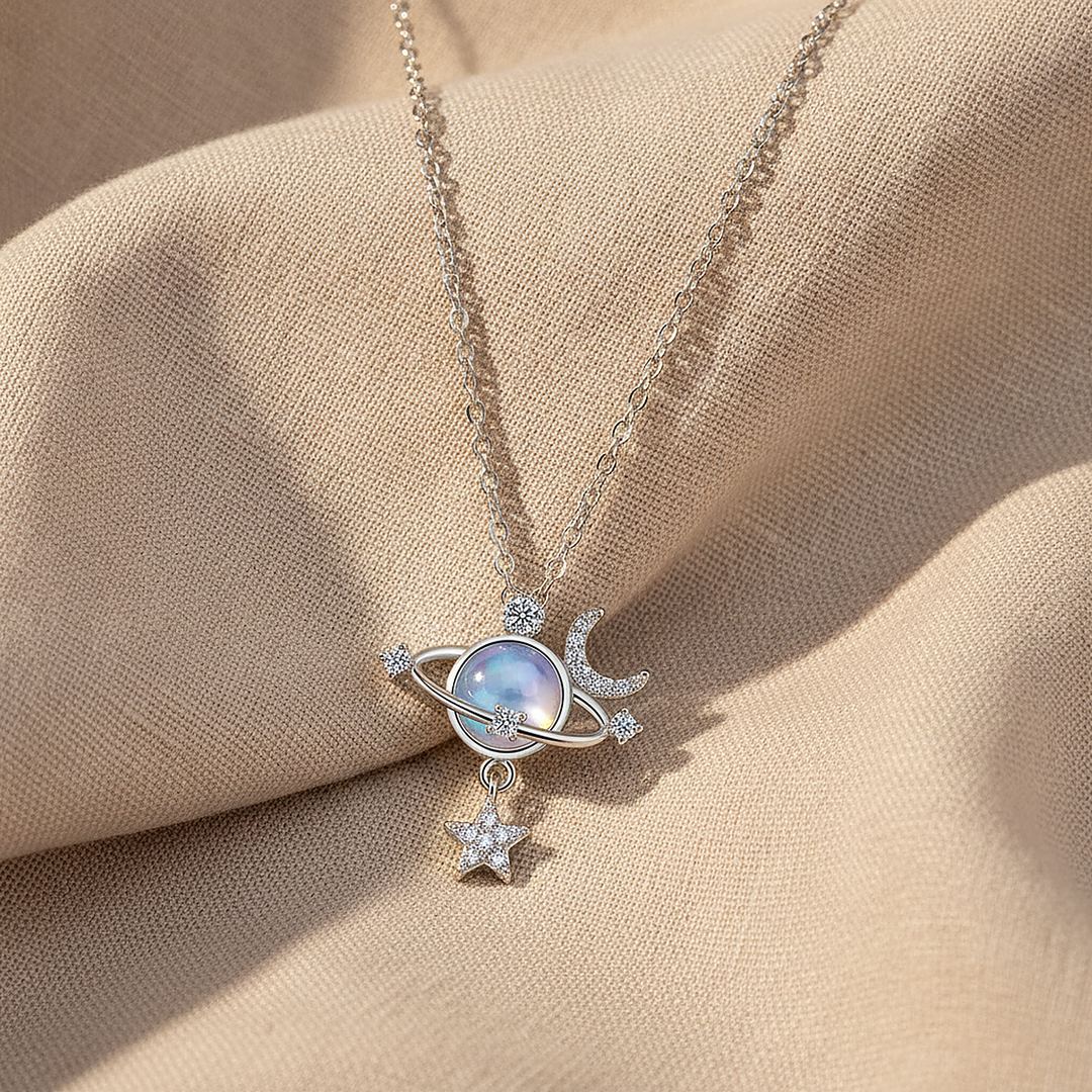 Thessaly Moonstone Necklace