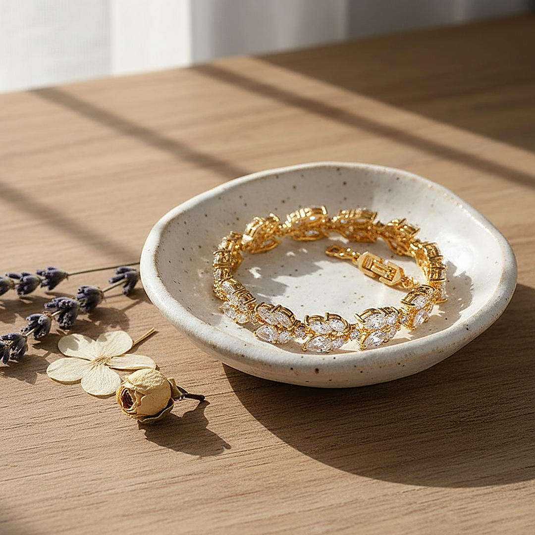 Pulseira de cristal Estelle