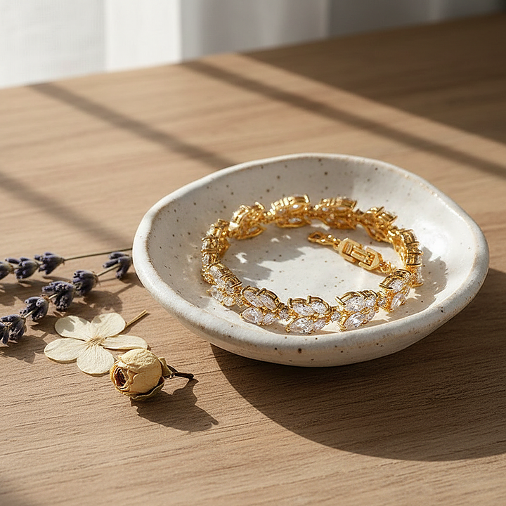 Pulseira de cristal Estelle