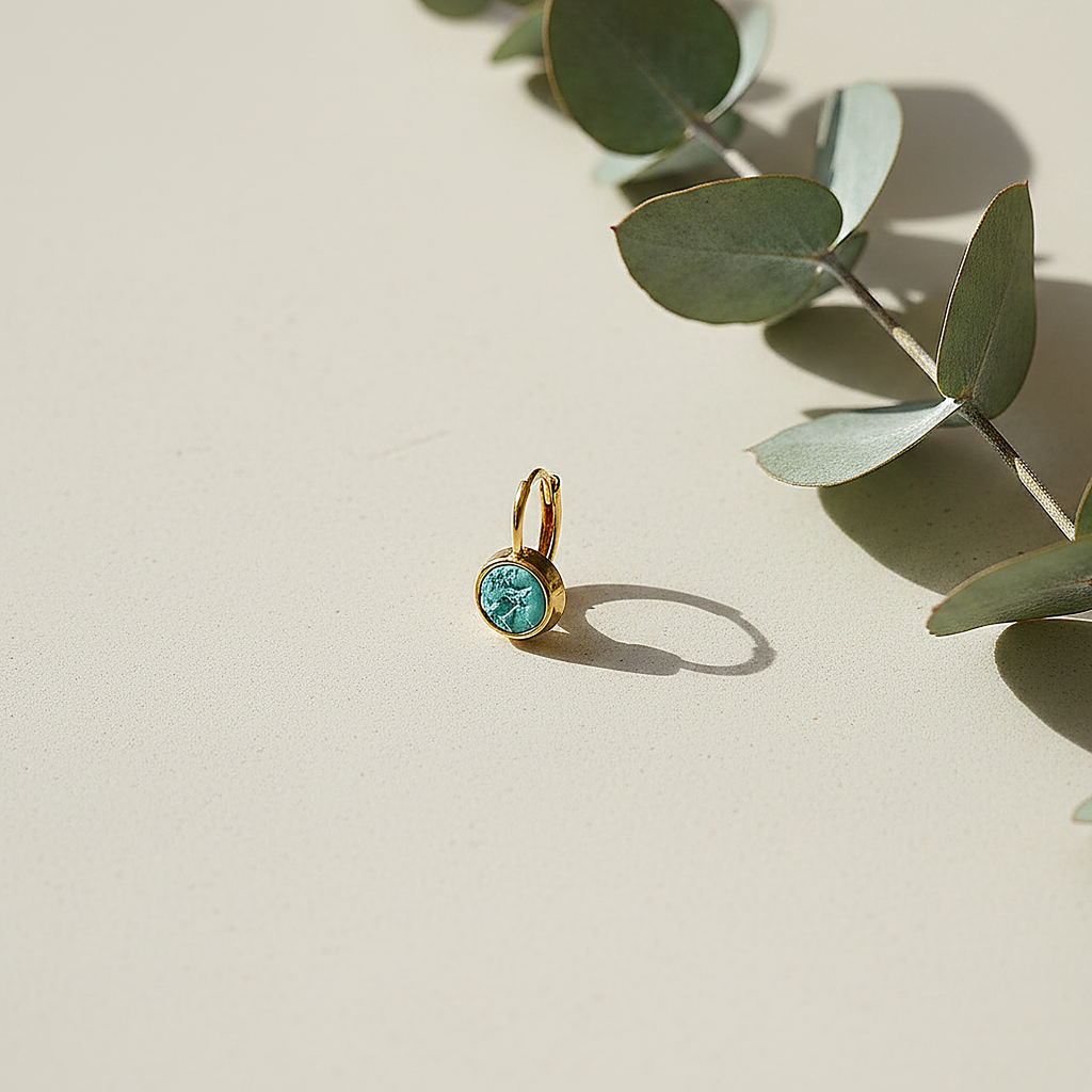 Marguerite Turquoise Earrings