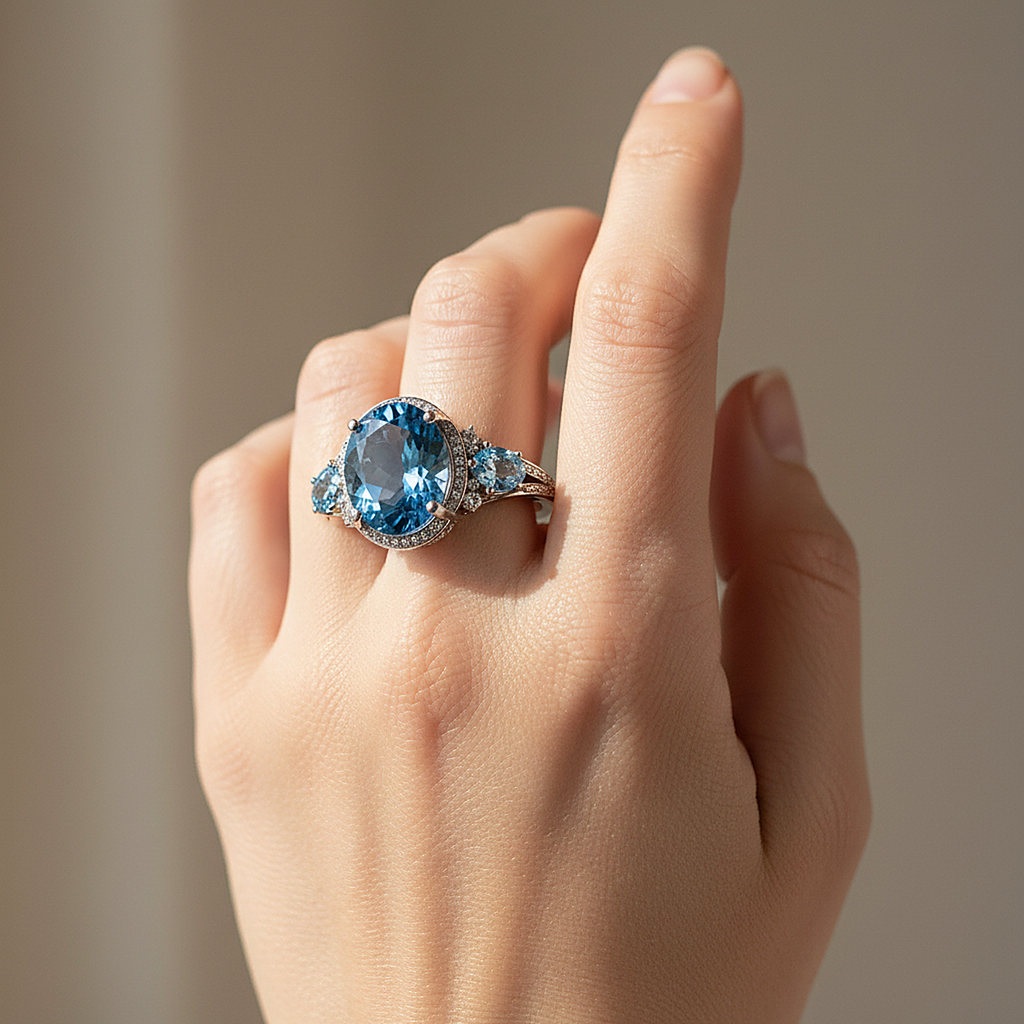 Anillo de cristal Halcyon