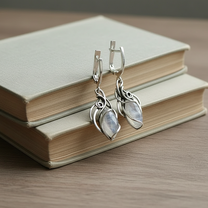 Estelle Moonstone Earrings