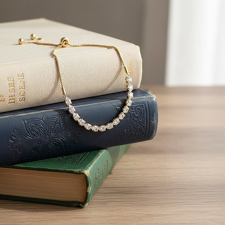 Bracelet Vionnet en zirconium cubicudier