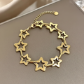 Wisteria Gold Bracelet