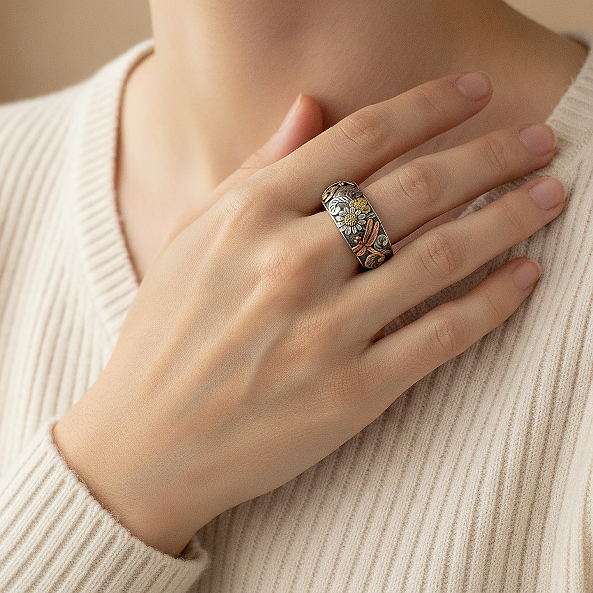 Bague Halcyon en argent