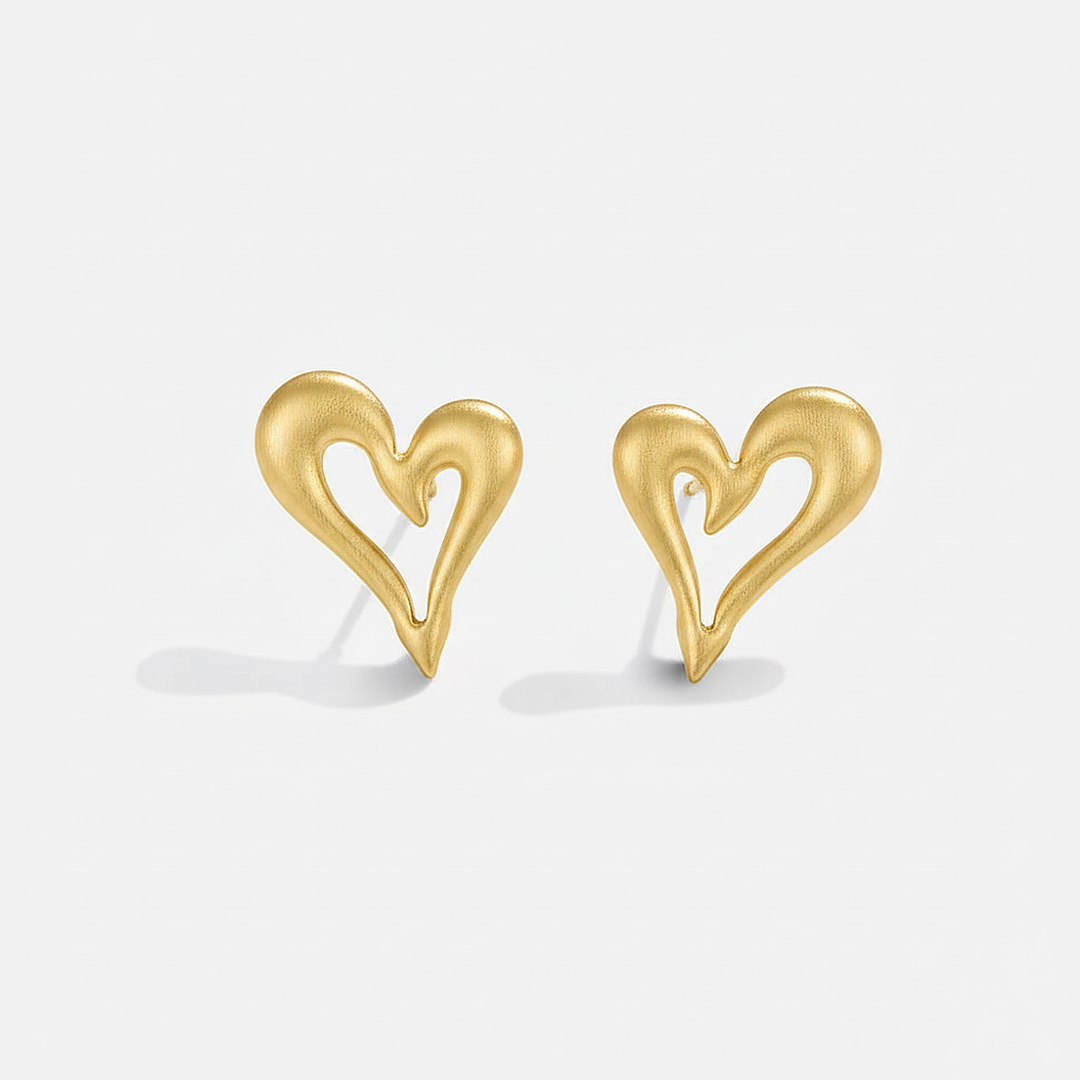 Boucles d’oreilles Lioria dorées