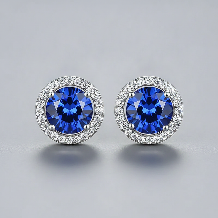 Dvora Sapphire Earrings