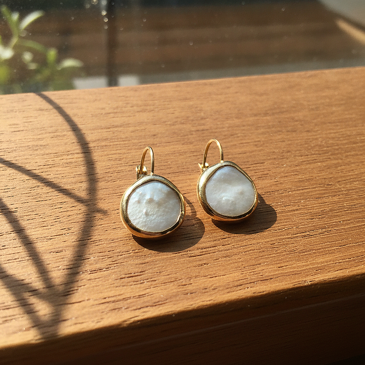 Elise Pearl Earrings