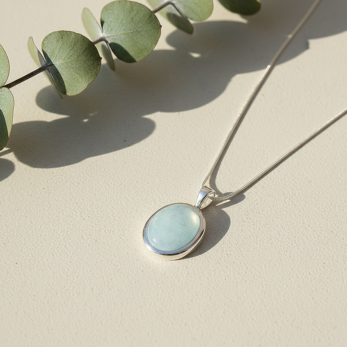 Bela Aquamarine Necklace