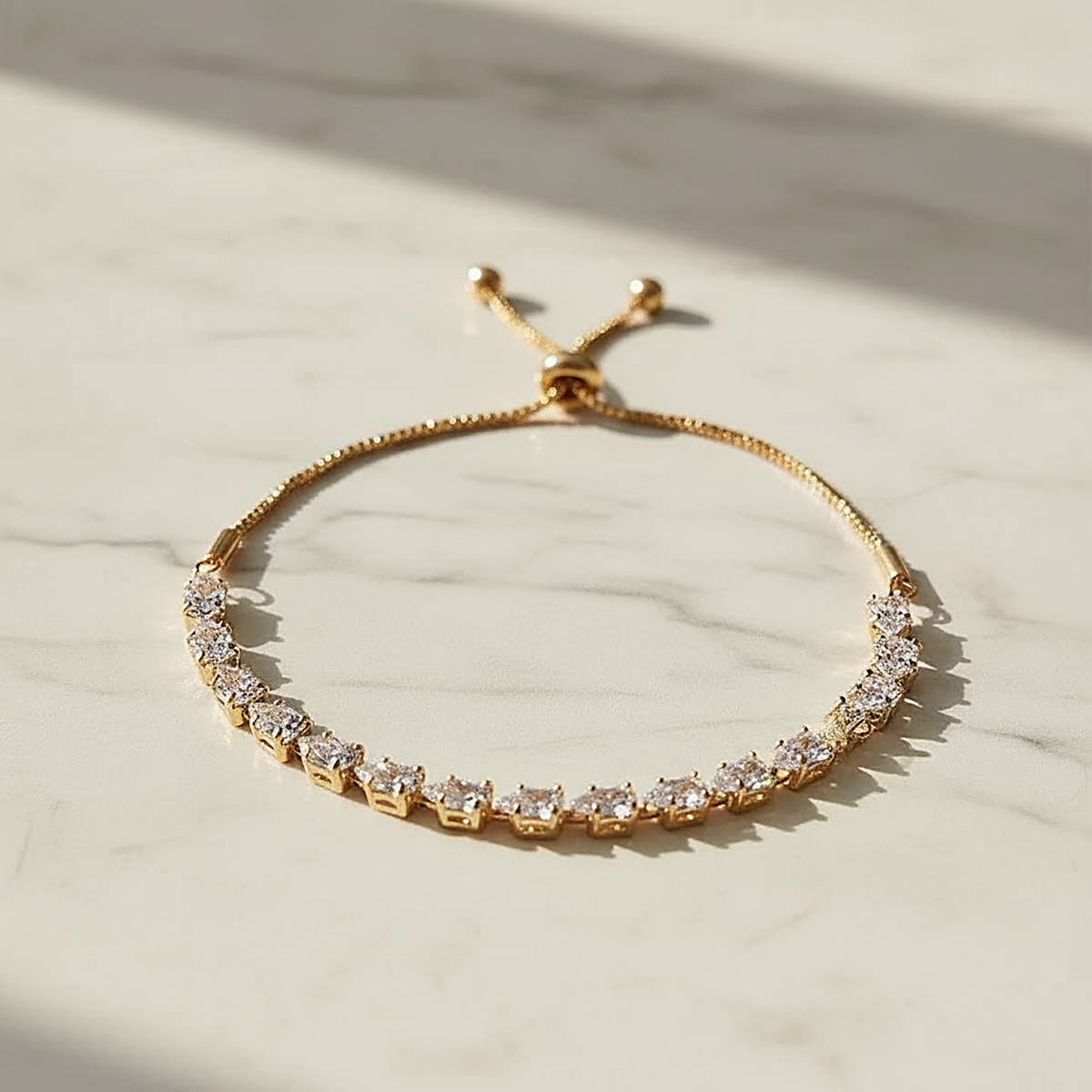 Vionnet Zirconia Bracelet