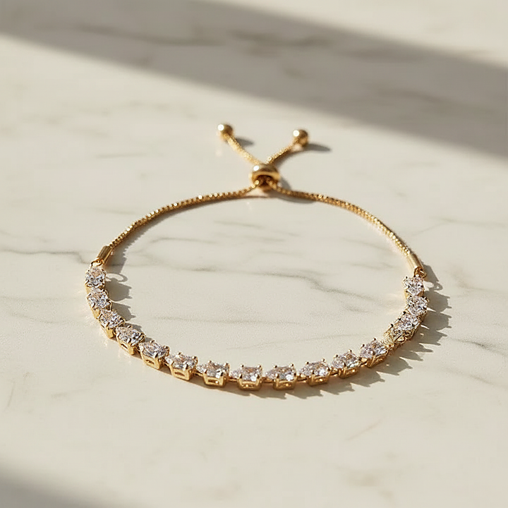 Bracelet Vionnet en zirconium cubicudier