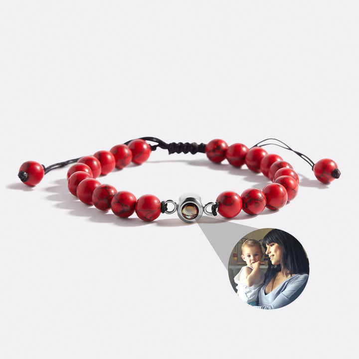 Beaded Photo Bracelet