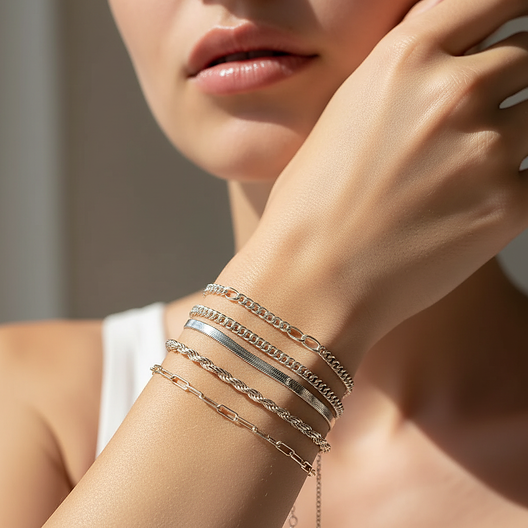 Tindra armband i guld