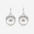 Boucles d’oreilles Vionnet en perles